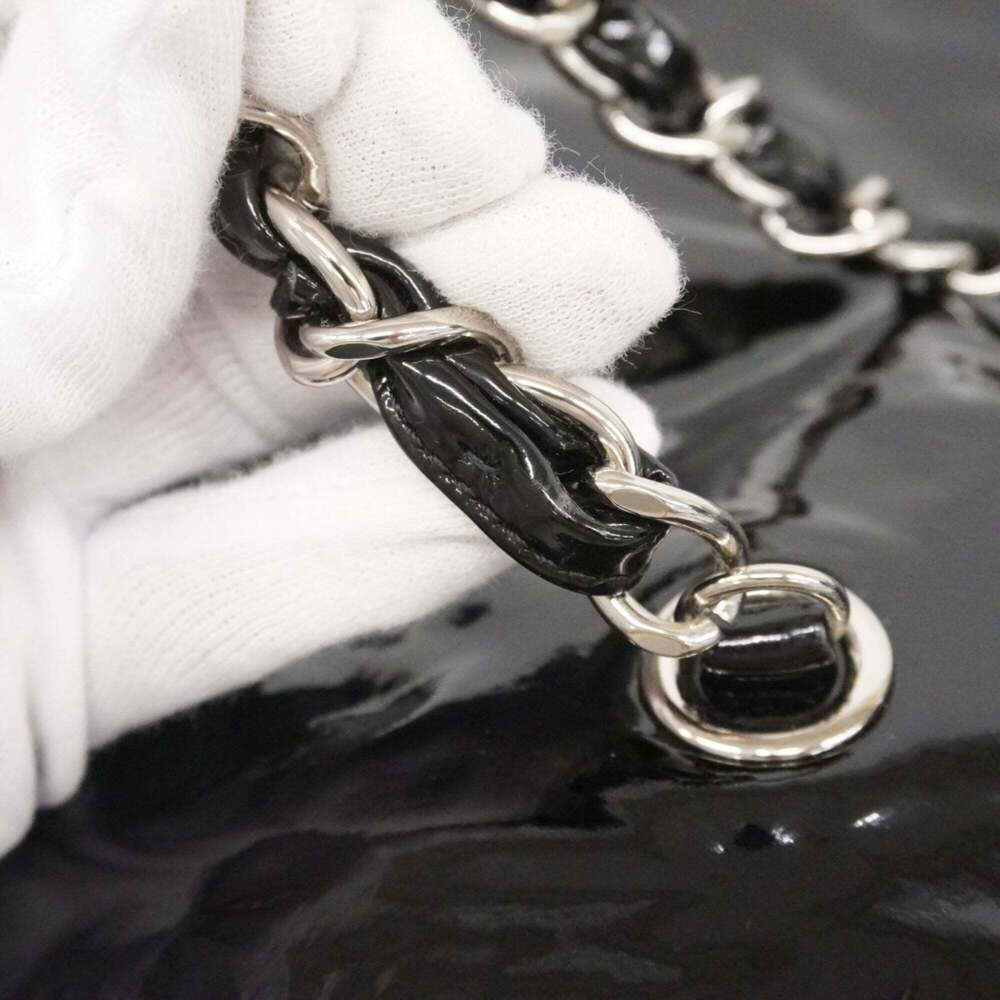 CHANEL Black Leather Tote Bag - Picture 7 of 10